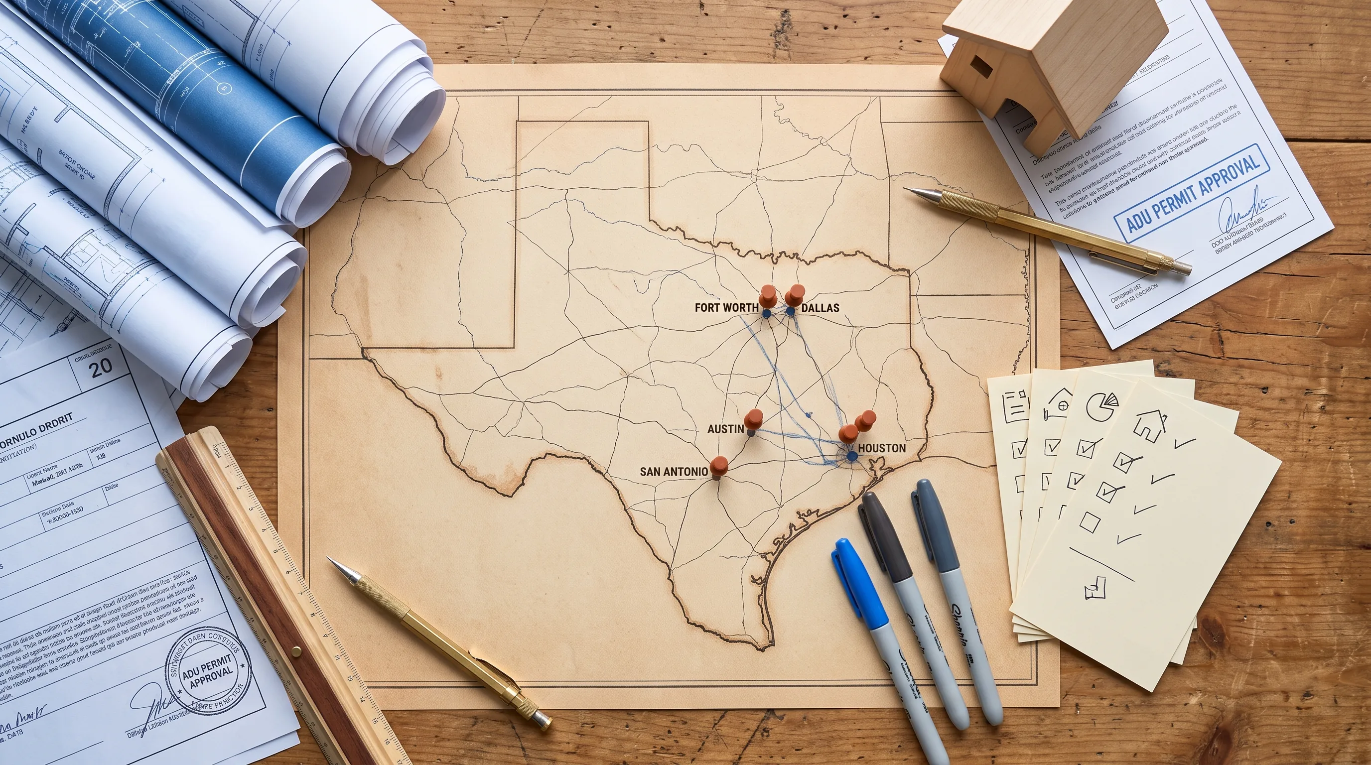 ADU Permits in Texas: City-by-City Rules 2026 ADU Permits in Texas: City-by-City Rules 2026