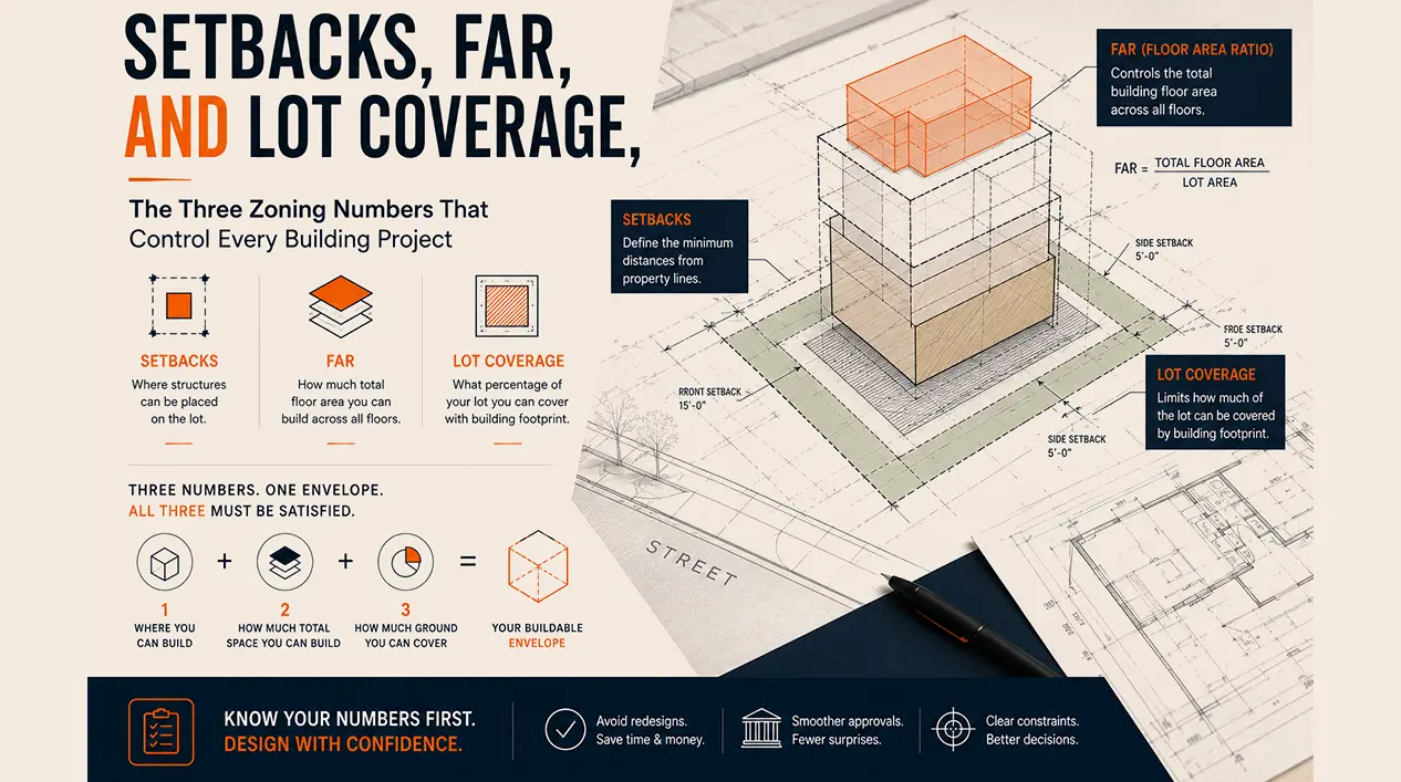 Setbacks, FAR, and Lot Coverage Explained Setbacks, FAR, and Lot Coverage Explained