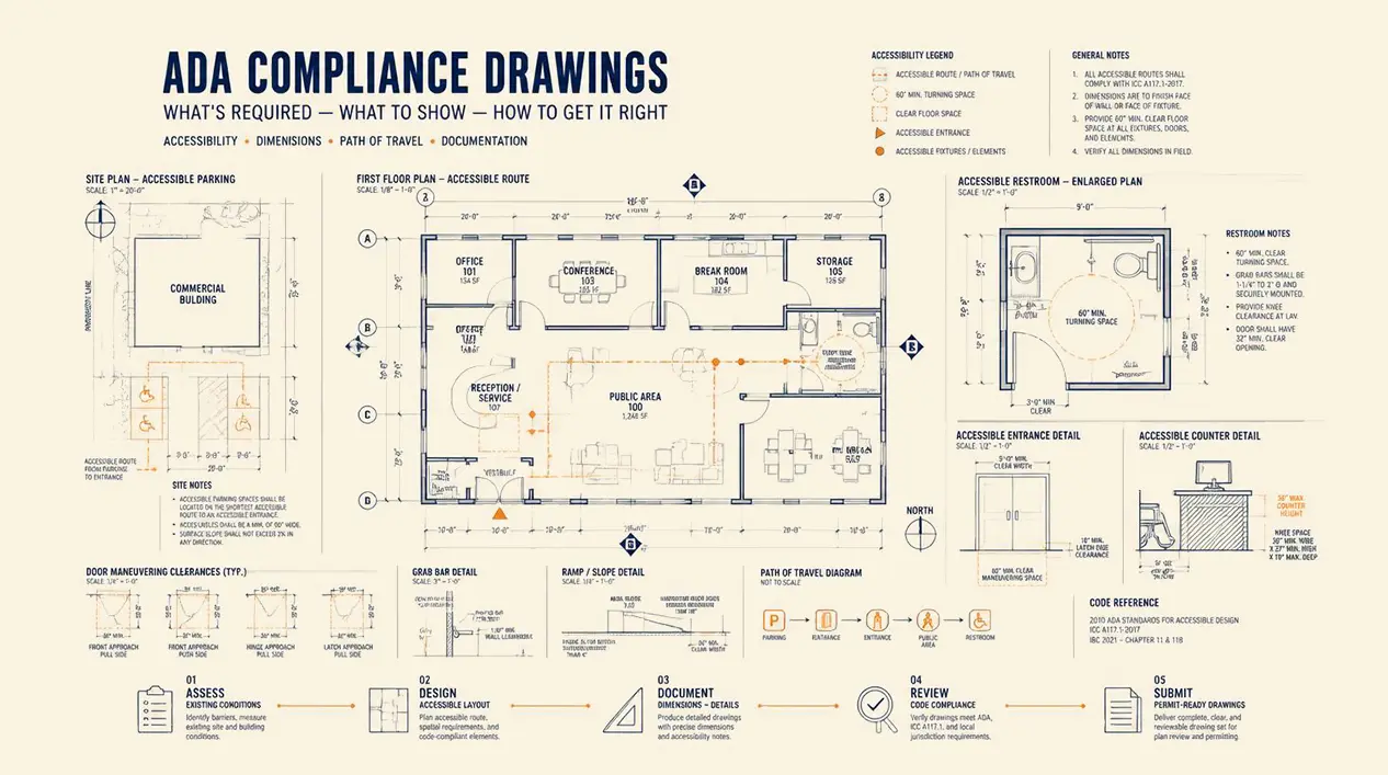 ADA Compliance Drawings: Complete Guide ADA Compliance Drawings: Complete Guide