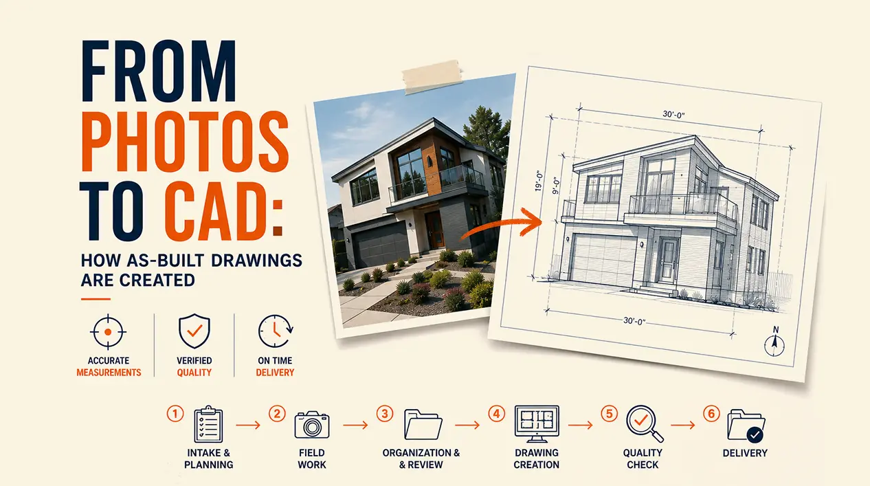 From Photos to CAD: How As-Built Drawings From Photos to CAD: How As-Built Drawings