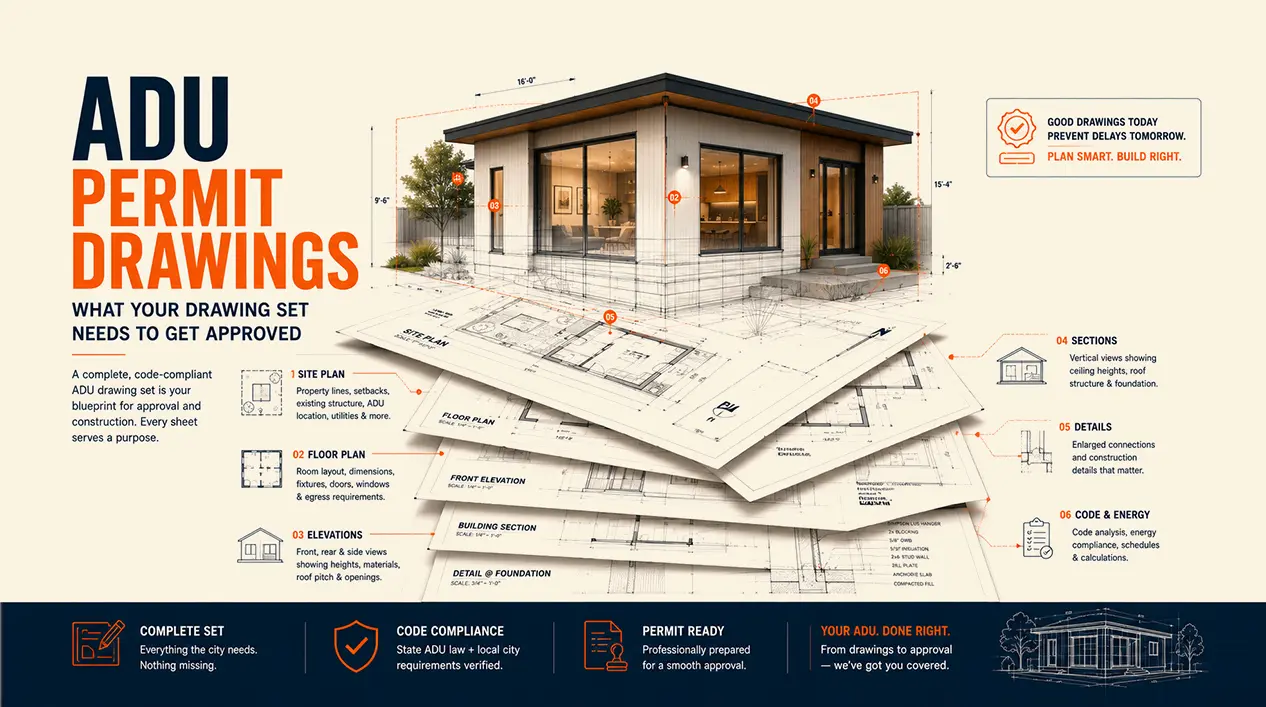 ADU Permit Drawings: Complete Guide and Cost ADU Permit Drawings: Complete Guide and Cost